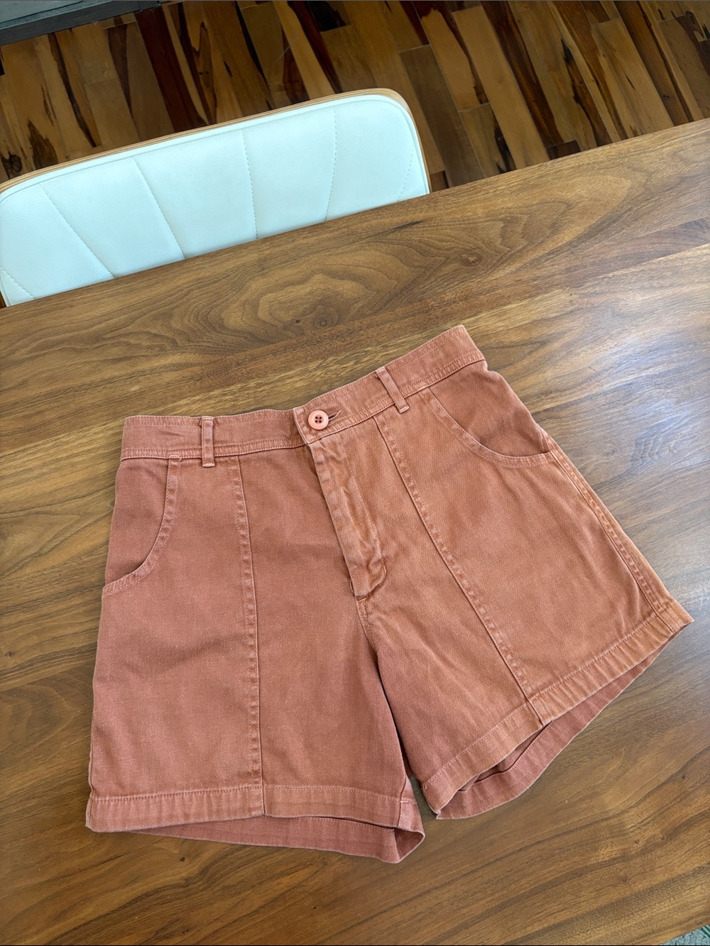 Jungmaven American Made Venice Short Hemp in Coyote Terracotta Size Medium - Picture 4 of 10